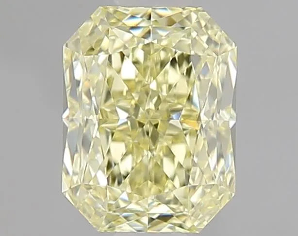 1.03ct Radiant Natural Diamond (Colour Fancy Light Yellow, Clarity IF, GIA Certified)