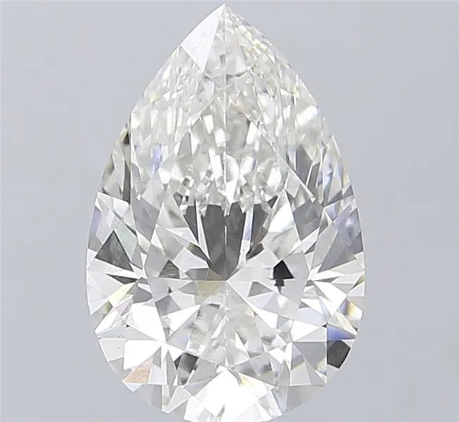 3.09ct Pear Lab Grown Diamond (Colour G, Clarity VS1, IGI Certified)