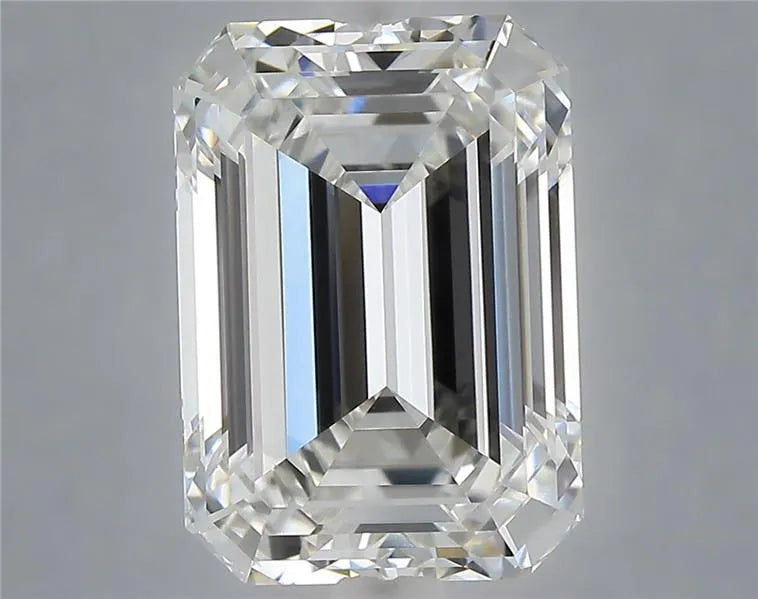 4.98ct Emerald Lab Grown Diamond (Colour F, Clarity VS1, Uncertified)