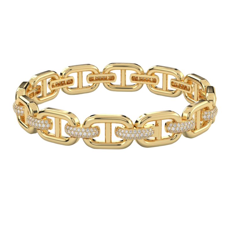 Mariner Diamond Link Bracelet