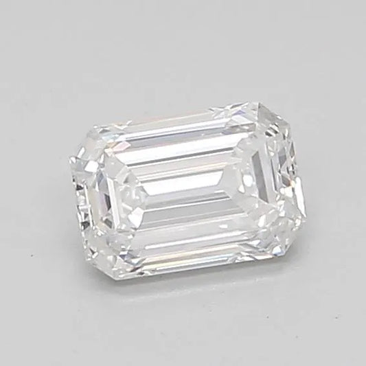 0.17ct Emerald Lab Grown Diamond (Colour D, Clarity VVS2, Uncertified)