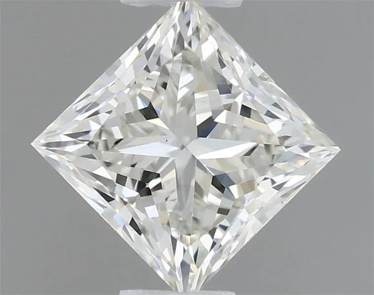 0.37ct Princess Natural Diamond (Colour J, Clarity VS1, GIA Certified)