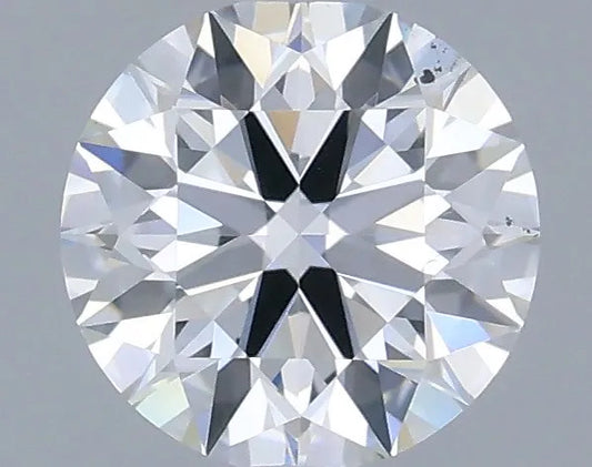 0.50ct Round Natural Diamond (Colour F, Clarity VS2, Cut EX, IGI Certified)
