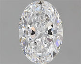 0.80ct Oval Natural Diamond (Colour D, Clarity VS2, GIA Certified)