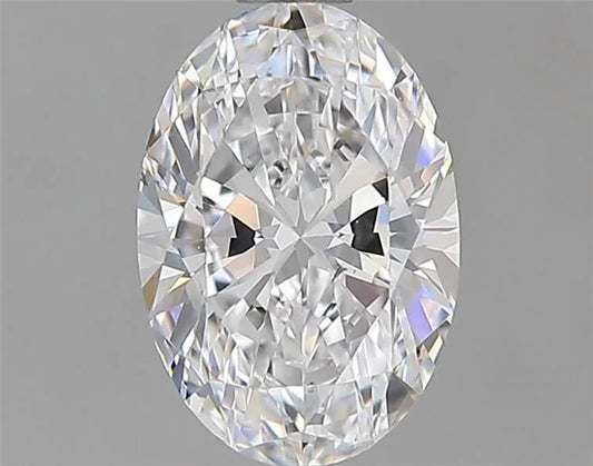 0.80ct Oval Natural Diamond (Colour D, Clarity VS2, GIA Certified)
