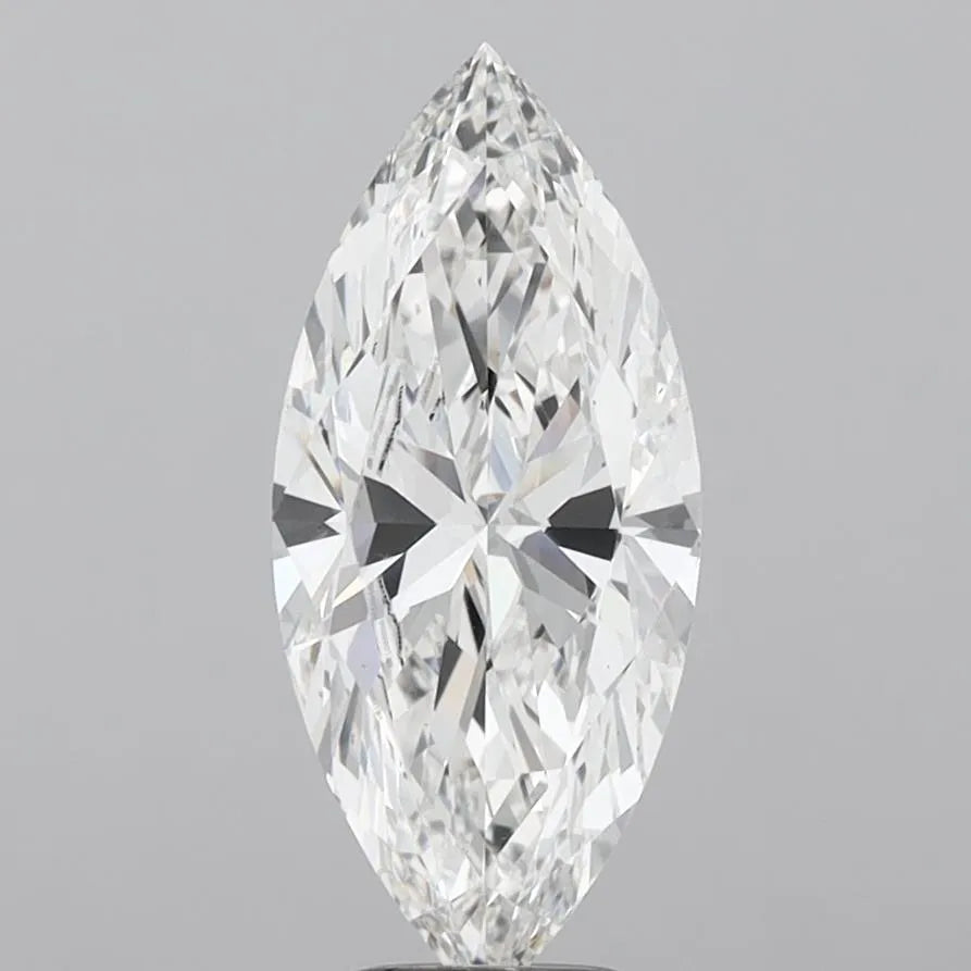 4.06ct Marquise Lab Grown Diamond (Colour F, Clarity VVS2, IGI Certified)
