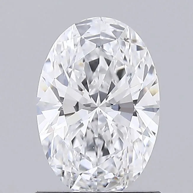 1.00ct Oval Lab Grown Diamond (Colour D, Clarity IF, Cut EX, IGI Certified)