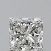 1.02ct Princess Natural Diamond (Colour G, Clarity VS2, Cut VG, IGI Certified)