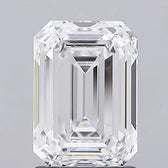1.83ct Emerald Lab Grown Diamond (Colour E, Clarity IF, IGI Certified)