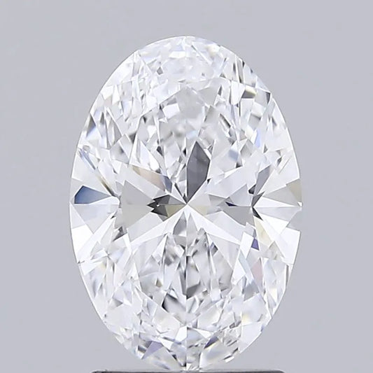 1.84ct Oval Lab Grown Diamond (Colour D, Clarity VVS1, IGI Certified)