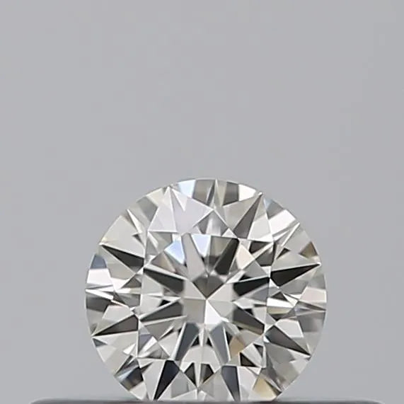 0.18ct Round Natural Diamond (Colour G, Clarity IF, Cut EX, IGI Certified)