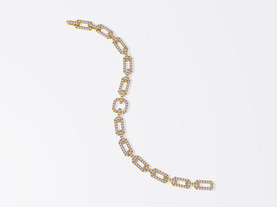 Montana diamond link bracelet