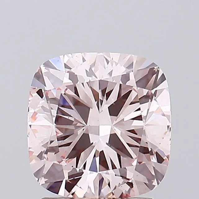 2.00ct Cushion modified Lab Grown Diamond (Colour Fancy Pink, Clarity VS2, IGI Certified)
