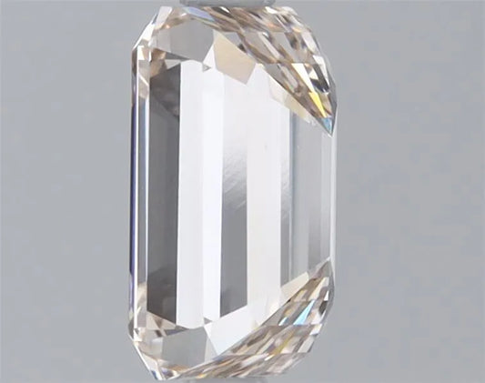 2.02ct Emerald Lab Grown Diamond (Colour Champagne, Clarity VS1, Cut EX, Uncertified)