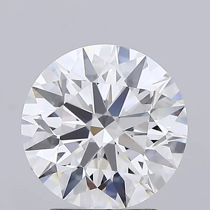 2.06ct Round Lab Grown Diamond (Colour D, Clarity IF, Cut ID, IGI Certified)
