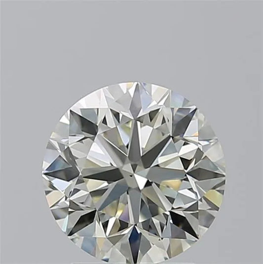 2.53ct Round Natural Diamond (Colour J, Clarity VS1, Cut VG, IGI Certified)