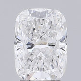2.65ct Cushion modified Lab Grown Diamond (Colour D, Clarity VVS2, IGI Certified)