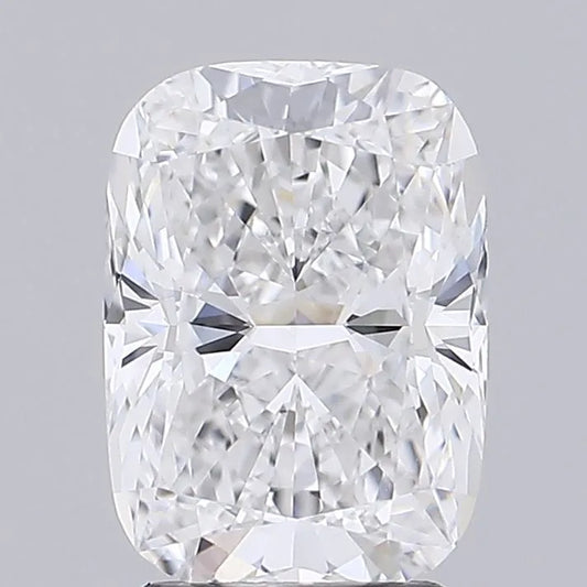 2.65ct Cushion modified Lab Grown Diamond (Colour D, Clarity VVS2, IGI Certified)