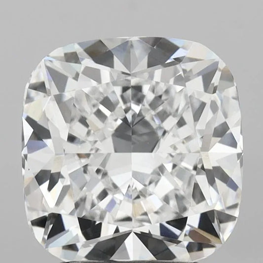 2.71ct Cushion modified Lab Grown Diamond (Colour D, Clarity VS1, IGI Certified)