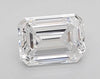 0.17ct Emerald Lab Grown Diamond (Colour D, Clarity VVS2, Uncertified)