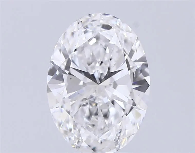 2.00ct Oval Lab Grown Diamond (Colour D, Clarity VS2, Uncertified)
