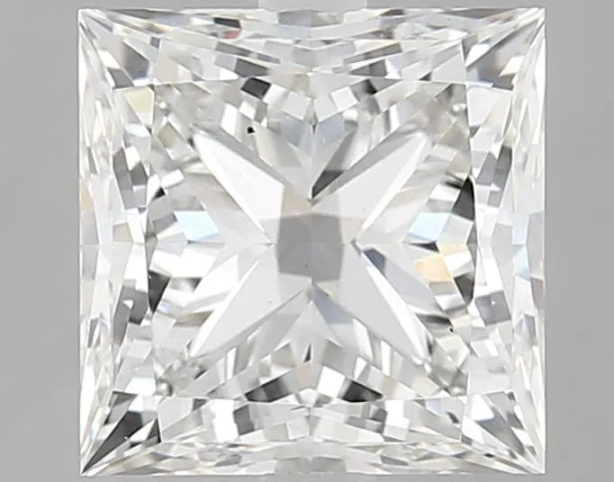 4.10ct Princess Lab Grown Diamond (Colour G, Clarity VS2, IGI Certified)