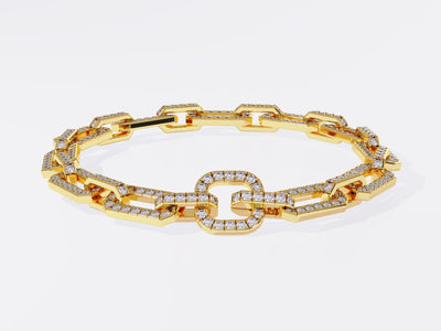 Montana diamond link bracelet