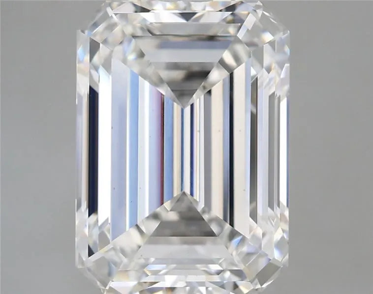 5.28ct Emerald Lab Grown Diamond (Colour F, Clarity VVS2, IGI Certified)