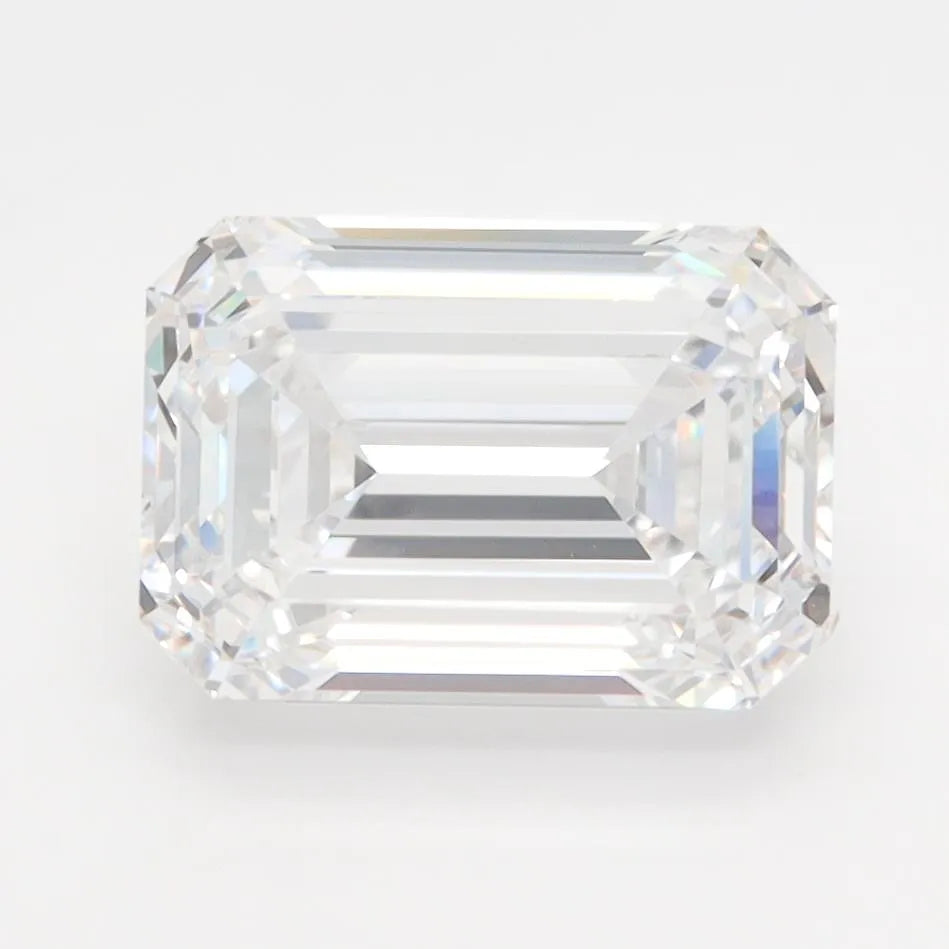 3.00ct Emerald Lab Grown Diamond (Colour D, Clarity VVS1, IGI Certified)