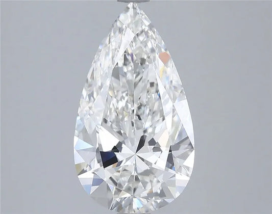 3.00ct Pear Lab Grown Diamond (Colour E, Clarity VVS2, IGI Certified)