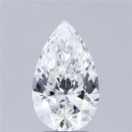 3.00ct Pear Lab Grown Diamond (Colour F, Clarity VS1, IGI Certified)