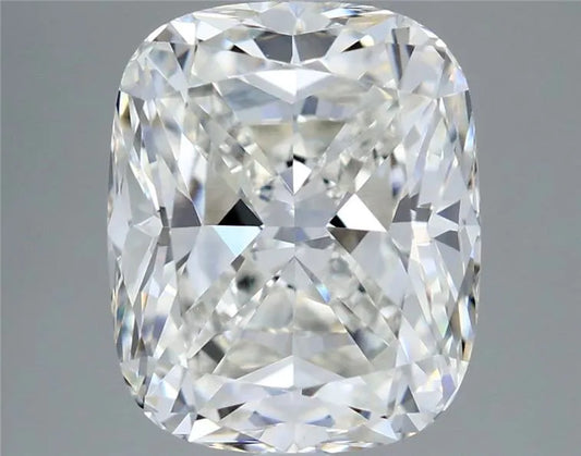 3.18ct Cushion modified Lab Grown Diamond (Colour G, Clarity VVS2, IGI Certified)