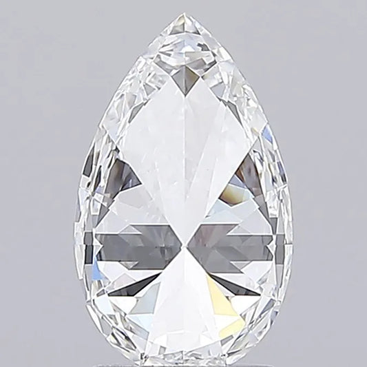 3.21ct Pear Lab Grown Diamond (Colour F, Clarity VVS2, IGI Certified)