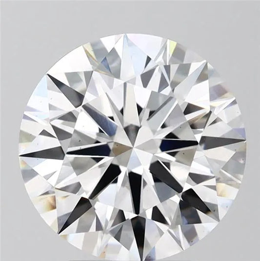 3.70ct Round Lab Grown Diamond (Colour D, Clarity VS2, Cut ID, IGI Certified)