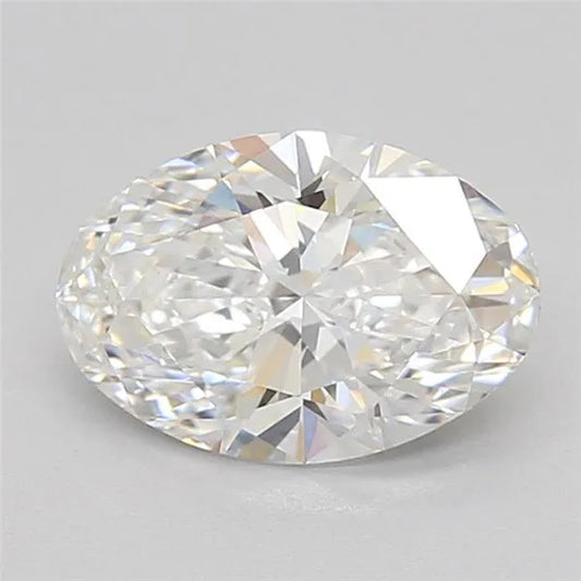 3.80ct Oval Lab Grown Diamond (Colour E, Clarity VS1, IGI Certified)