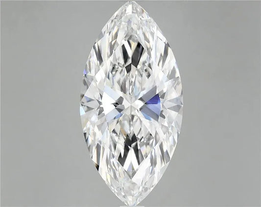 6.17ct Marquise Lab Grown Diamond (Colour D, Clarity VS2, IGI Certified)