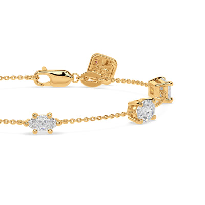 Constellation diamond bracelet