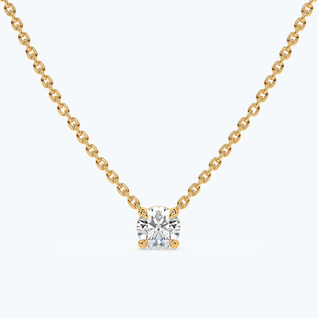 4 Claw Solitaire Pendant
