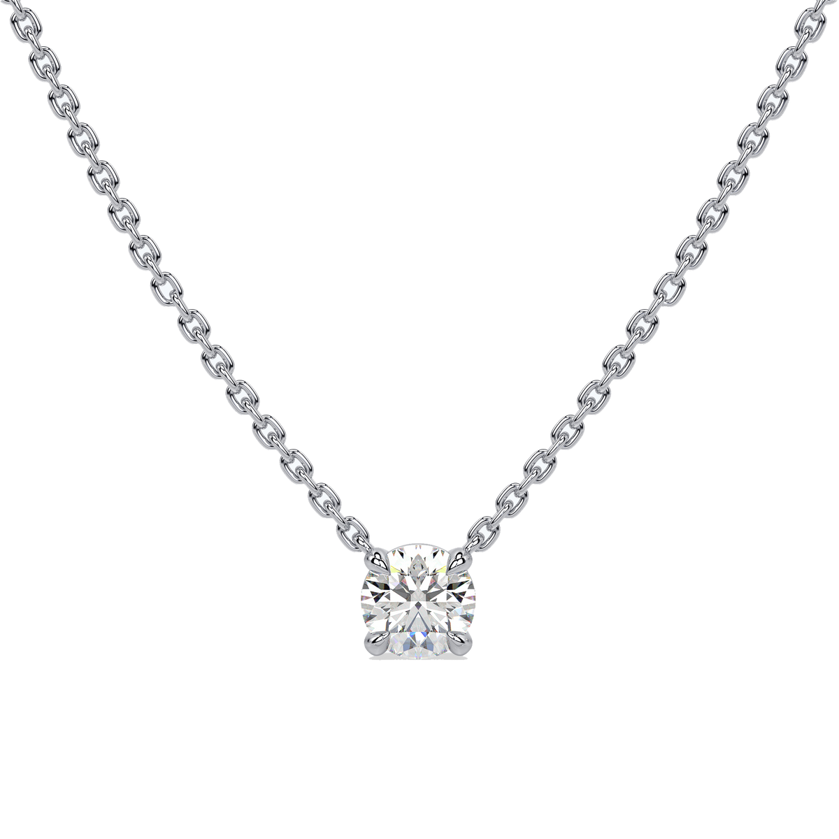4 Claw Solitaire Pendant