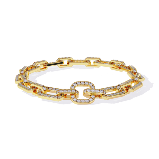 Montana diamond link bracelet