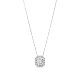 Multi-Diamond Cut Mosaic Necklace