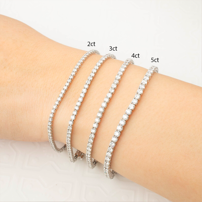 Add a diamond tennis 2025 bracelet