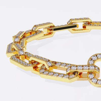 Montana diamond link bracelet