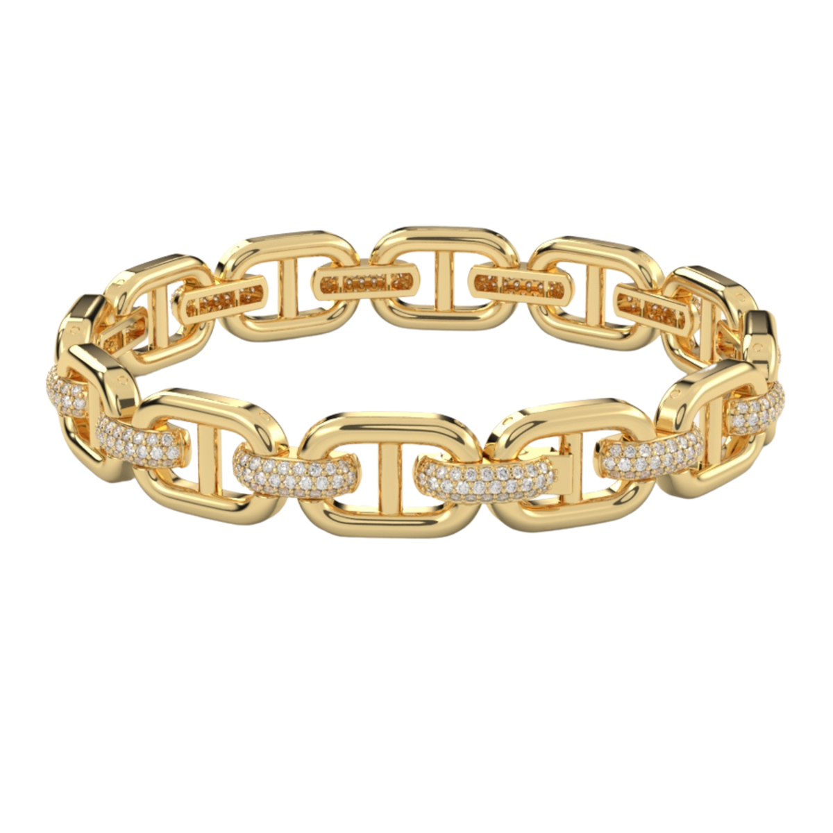 Mariner Diamond Link Bracelet