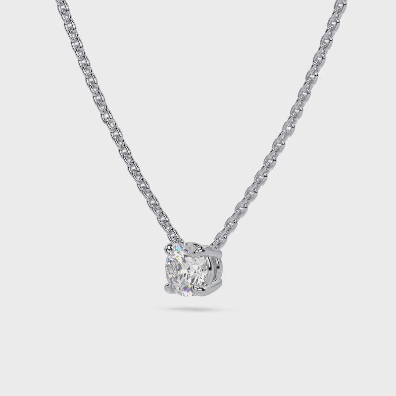 4 Claw Solitaire Pendant